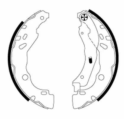 Brake Shoe Set (H1779)