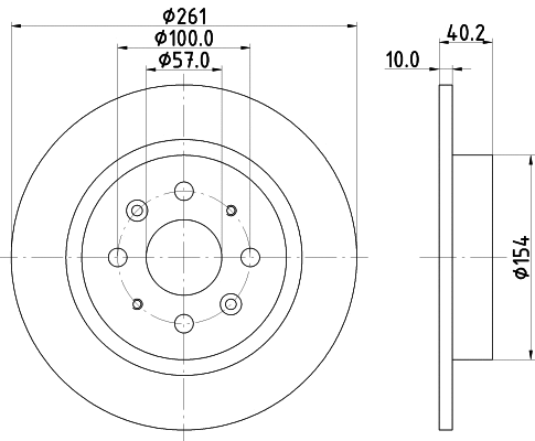 Brake Disc (54622)