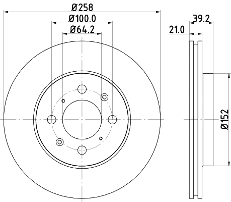 Brake Disc (54659)