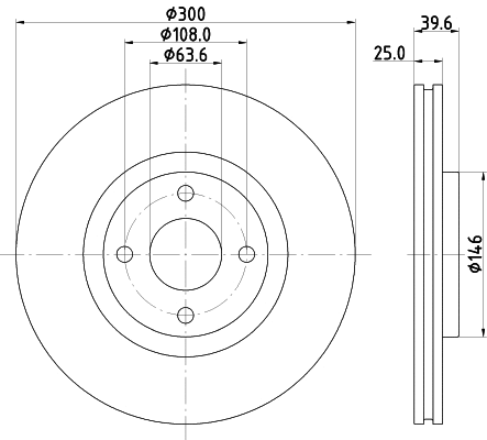 Brake Disc (56155)