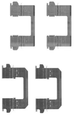Accessory Kit, disc brake pad (K0255)