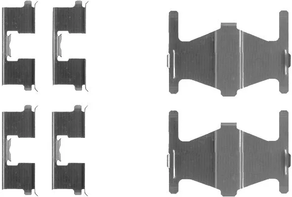 Accessory Kit, disc brake pad (K0089)