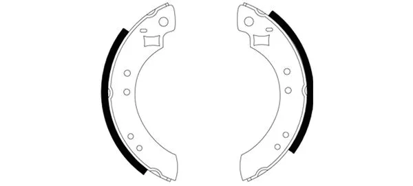 Brake Shoe Set (H1061)