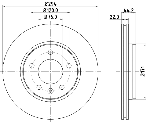 Brake Disc (54214)