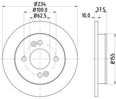 Brake Disc (54472)