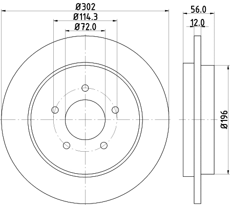 Brake Disc (54978)