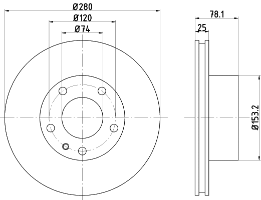 Brake Disc (50427)