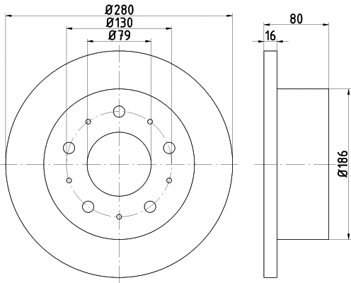 Brake Disc (54575)