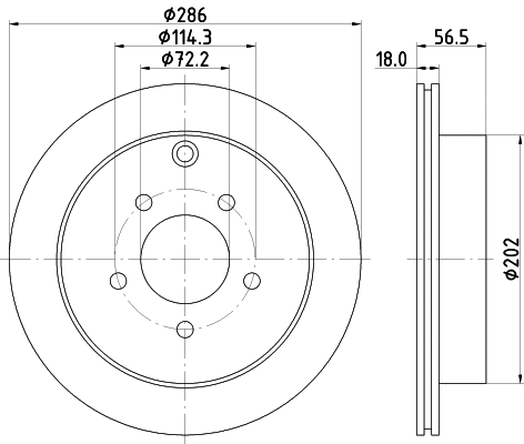 Brake Disc (54301)