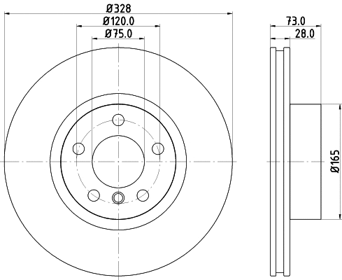 Brake Disc (55571)