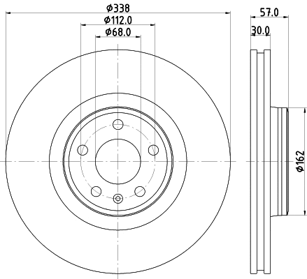 Brake Disc (55826HC)