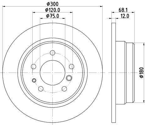 Brake Disc (50415)