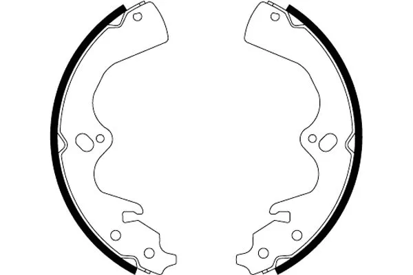 Brake Shoe Set (H1755)