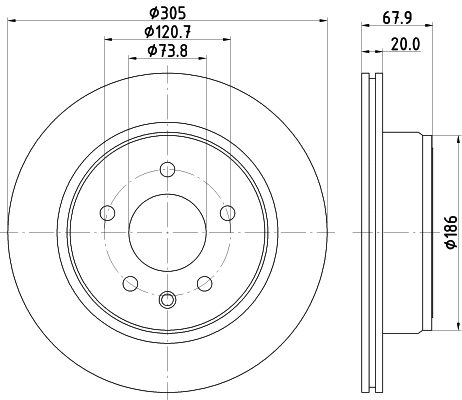 Brake Disc (54393)