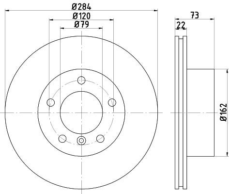 Brake Disc (54327)