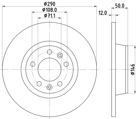 Brake Disc (54958)