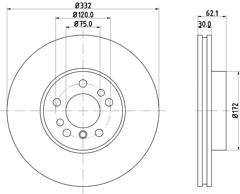 Brake Disc (50321)