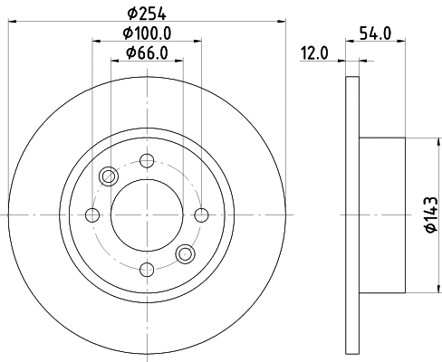 Brake Disc (52812)