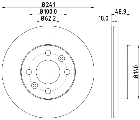 Brake Disc (54471)