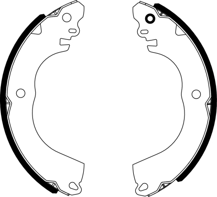 Brake Shoe Set (H1826)
