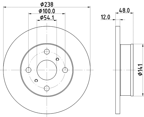 Brake Disc (53613)