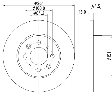 Brake Disc (52923)