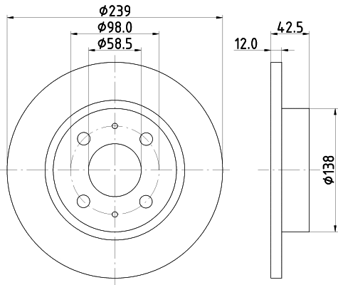 Brake Disc (51703)