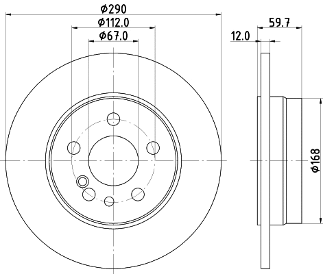 Brake Disc (52113)