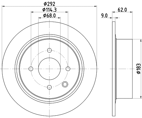 Brake Disc (55343)