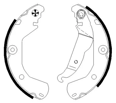 Brake Shoe Set (H1809)