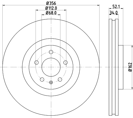 Brake Disc (55382)
