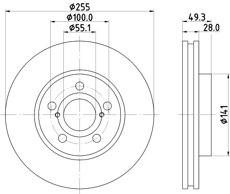 Brake Disc (53635)