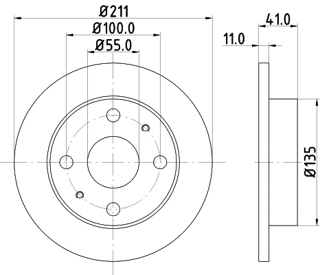 Brake Disc (50302)