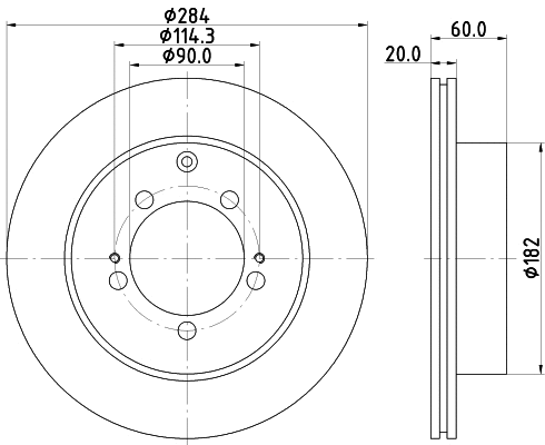 Brake Disc (54347)