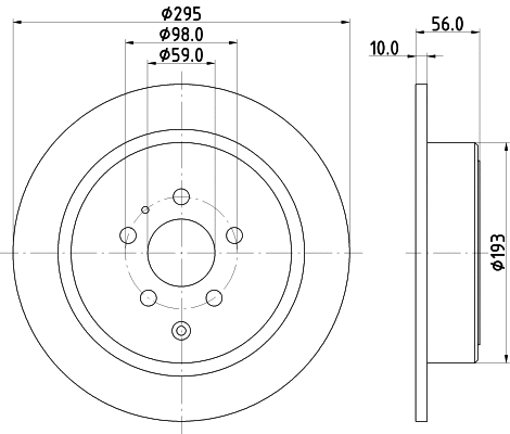 Brake Disc (50615)