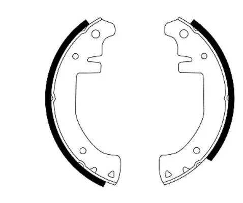 Brake Shoe Set (H1020)