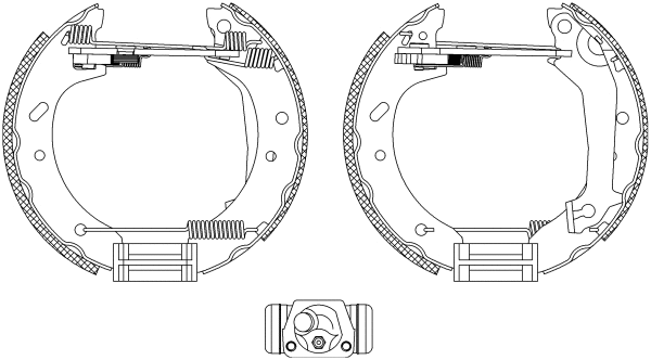 Brake Shoe Set (R0550)