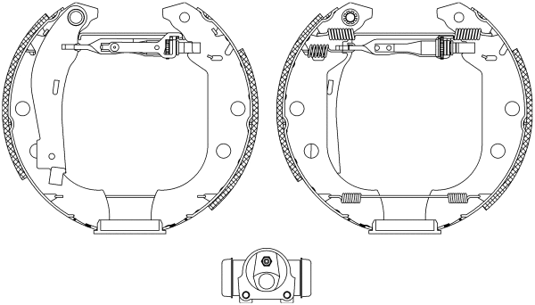 Brake Shoe Set (R0970)