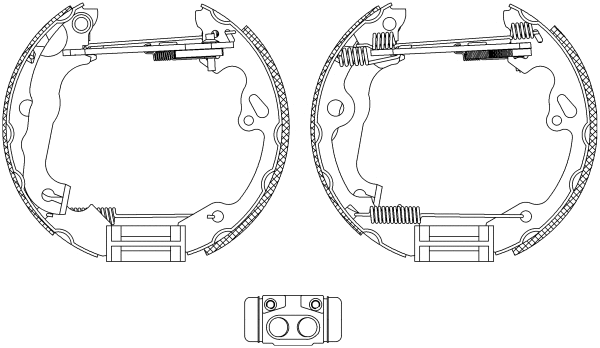 Brake Shoe Set (R1275)