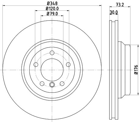 Brake Disc (54553)
