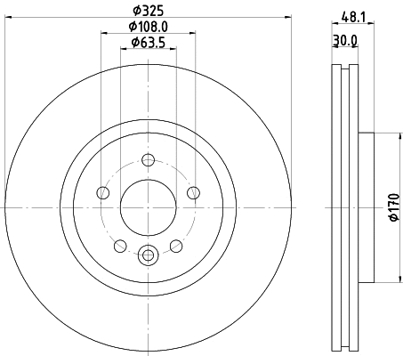 Brake Disc (56005HC)