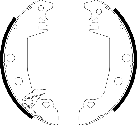 Brake Shoe Set (H1010)