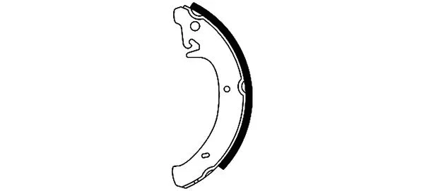Brake Shoe Set (H8295)