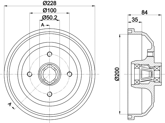 Brake Drum (61426)