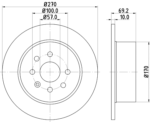 Brake Disc (52427)