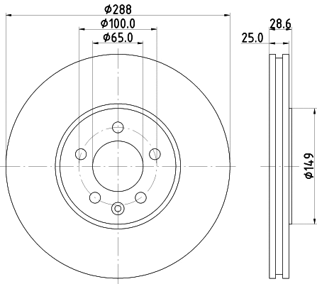 Brake Disc (53945)