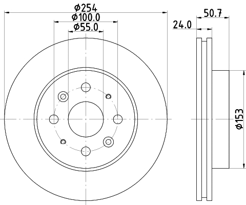 Brake Disc (54470)