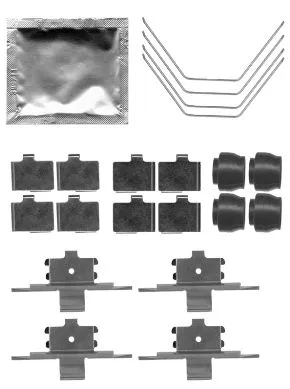 Accessory Kit, disc brake pad (K0419)