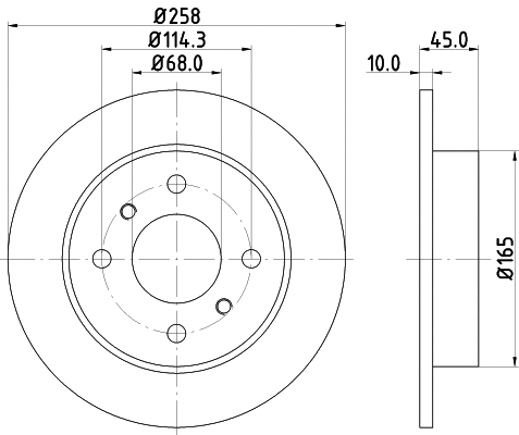 Brake Disc (52311)