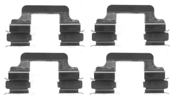 Accessory Kit, disc brake pad (K0392)